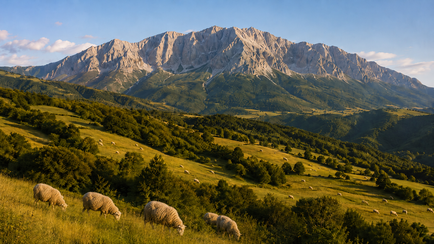 The Majella mountains